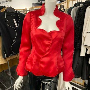 Jackie Rogers Silk Luxury Women's Top Size 6